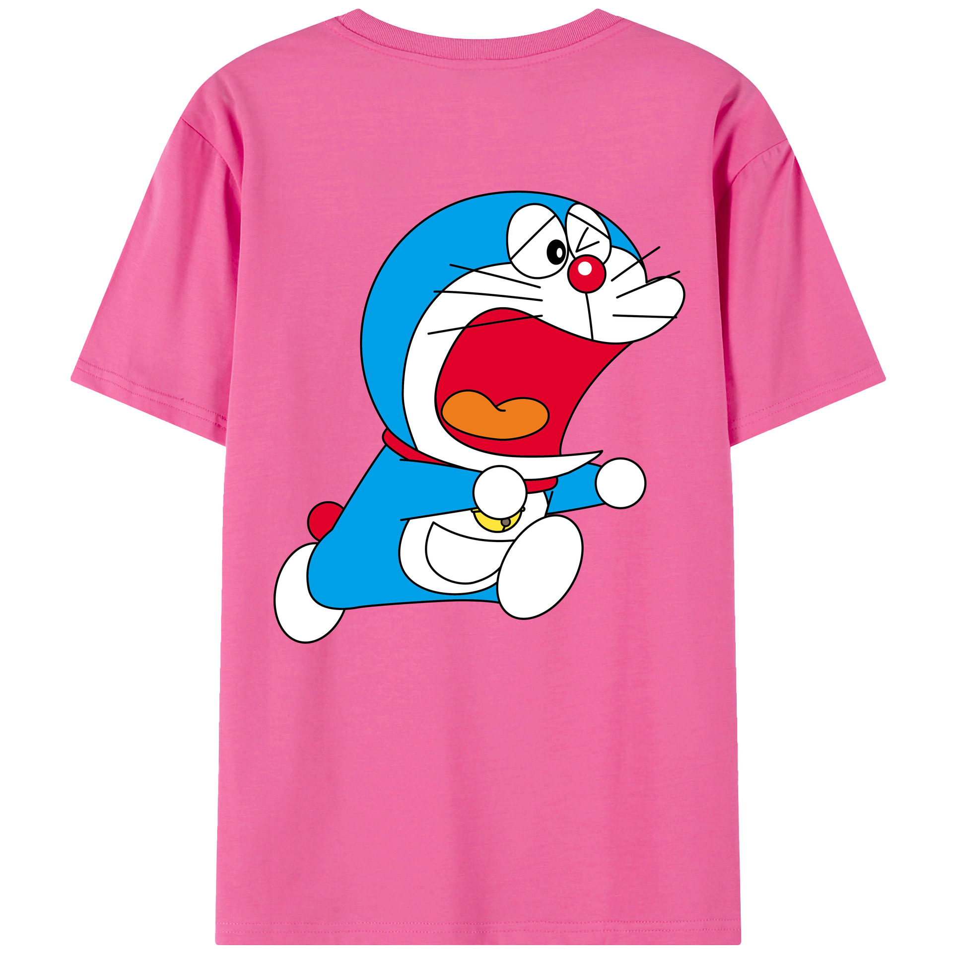 （画像用） ドラえもん Doraemon レディース半袖Tシャツ(バックプリント)
